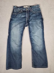 Fibbia BKE Jeans Uomo 33R Blu Derek Gamba Dritta Anticato Baffio 34x28" - Foto 1 di 10