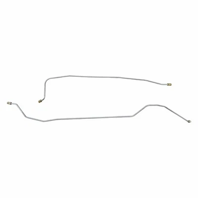 1962-1965 Chevrolet Chevy II Nova Preformed Rear Axle Brake Line Kit Set Steel - Image 1 of 4