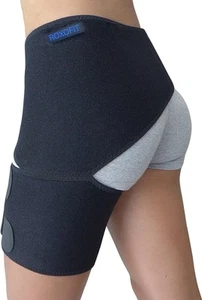 Hip Brace - Sciatica Pain Relief Brace - Thigh Hamstring Compression Support - Picture 1 of 7