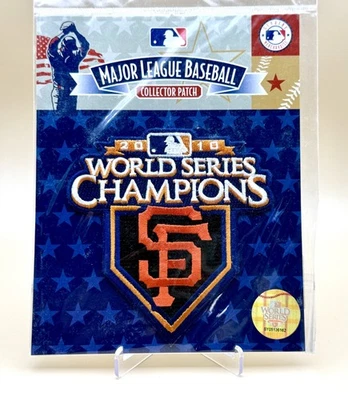 2010 World Series San Francisco Giants Champions  Sleeve MLB Logo Patch - Image 1 of 2