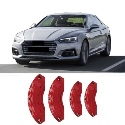 Cubiertas de pinza de freno de coche de aluminio personalizado 4 piezas para accesorios Audi A5 Foto 1 de 4