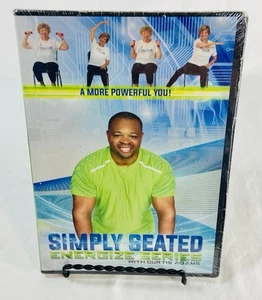Simply Seated Chair Exercise Energize Series Curtis Adams DVD - NEW Sealed - Foto 1 di 3