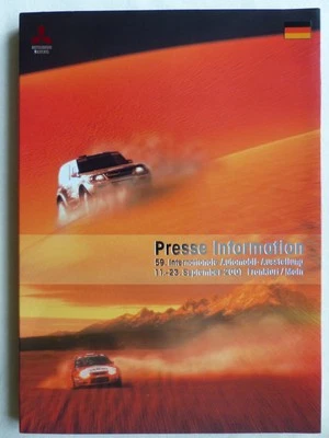 Mitsubishi Pajero L200 Carisma 2002 - Pressemappe CD-Rom press-kit IAA 09.2001 - Bild 1 von 4