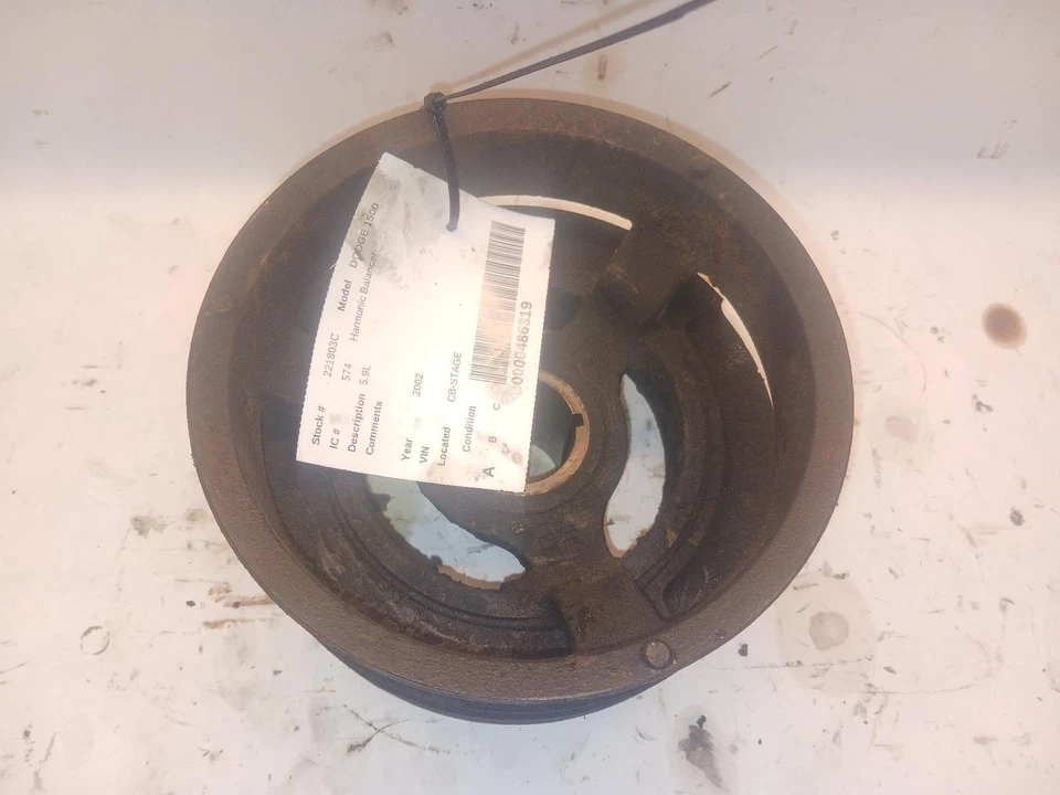 '02-'03 DODGE 1500 PICKUP Harmonic Balancer 5.9L OEM 6 Month Warranty!! - Изображение 1 из 4