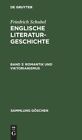 Romantik Und Viktorianismus: Englische Literaturgeschichte, Band 3