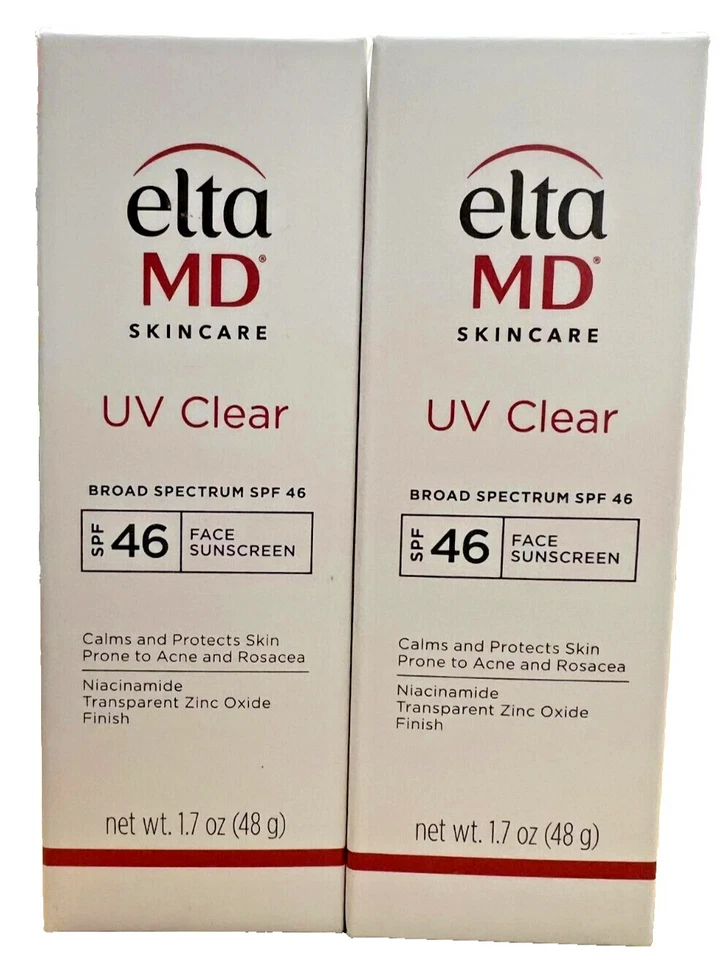 2 protectores solares faciales de amplio espectro EltaMD FPS 46 (1,7 OZ cada uno) - caducan el 27/06 Foto 1 de 1