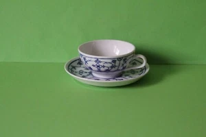 Winterling Indisch Blau Strohblume Teetasse mit Untertasse Tasse Untere 12842 - Bild 1 von 2