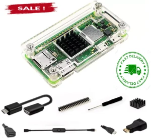 Raspberry Pi Zero 2 W Case Kit with Raspberry Pi Zero 2 W Case Power Supply - Picture 1 of 7
