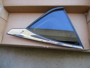 2019 2020 2021 ACURA RDX REAR LEFT LH DRIVER SIDE QUARTER WINDOW GLASS OEM - Picture 1 of 4