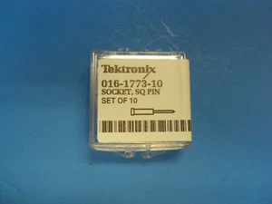 Q Tektronix 016-1773-10 Socket Square Pin NEW Set of 10 - Picture 1 of 2