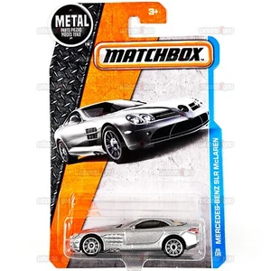 Matchbox MERCEDES-BENZ SLR McLAREN #29 silver - MBX Adventure City - 1:64 DVK48 - Picture 1 of 2