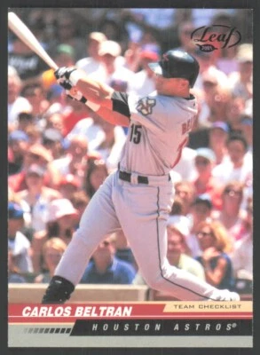 Hoja negra 2005 Carlos Beltrán Houston Astros #283 Foto 1 de 2