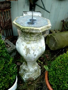 Reloj de sol reloj jardín reloj de jardín jardín barroco figura de piedra figura de jardín  - Imagen 1 de 9