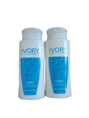 Ivory Original Body Wash Gentle Clean Dye Free Formula All Skin Types 21 Oz x 2 - Image 1 of 3