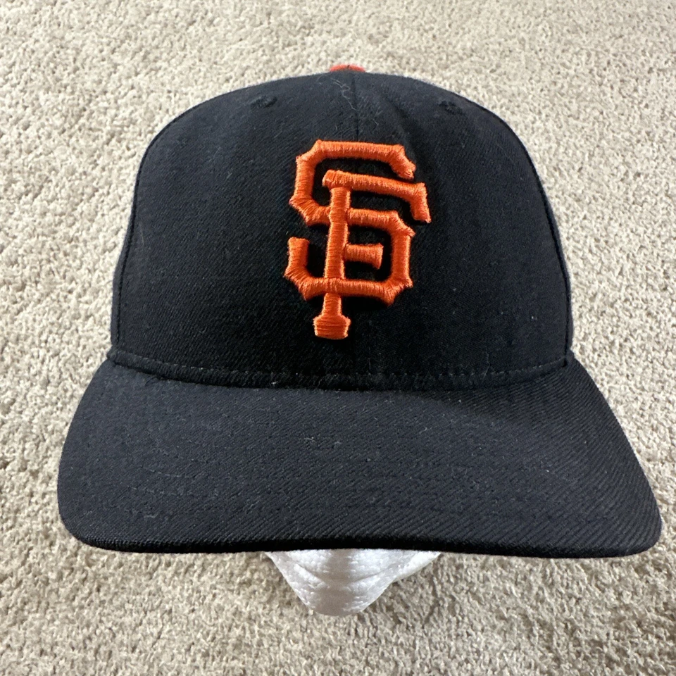 Gorra de béisbol vintage Sf Giants para hombre 7 1/8 negra New Era 5950 mlb años 90 Y2k EE. UU. Foto 1 de 4