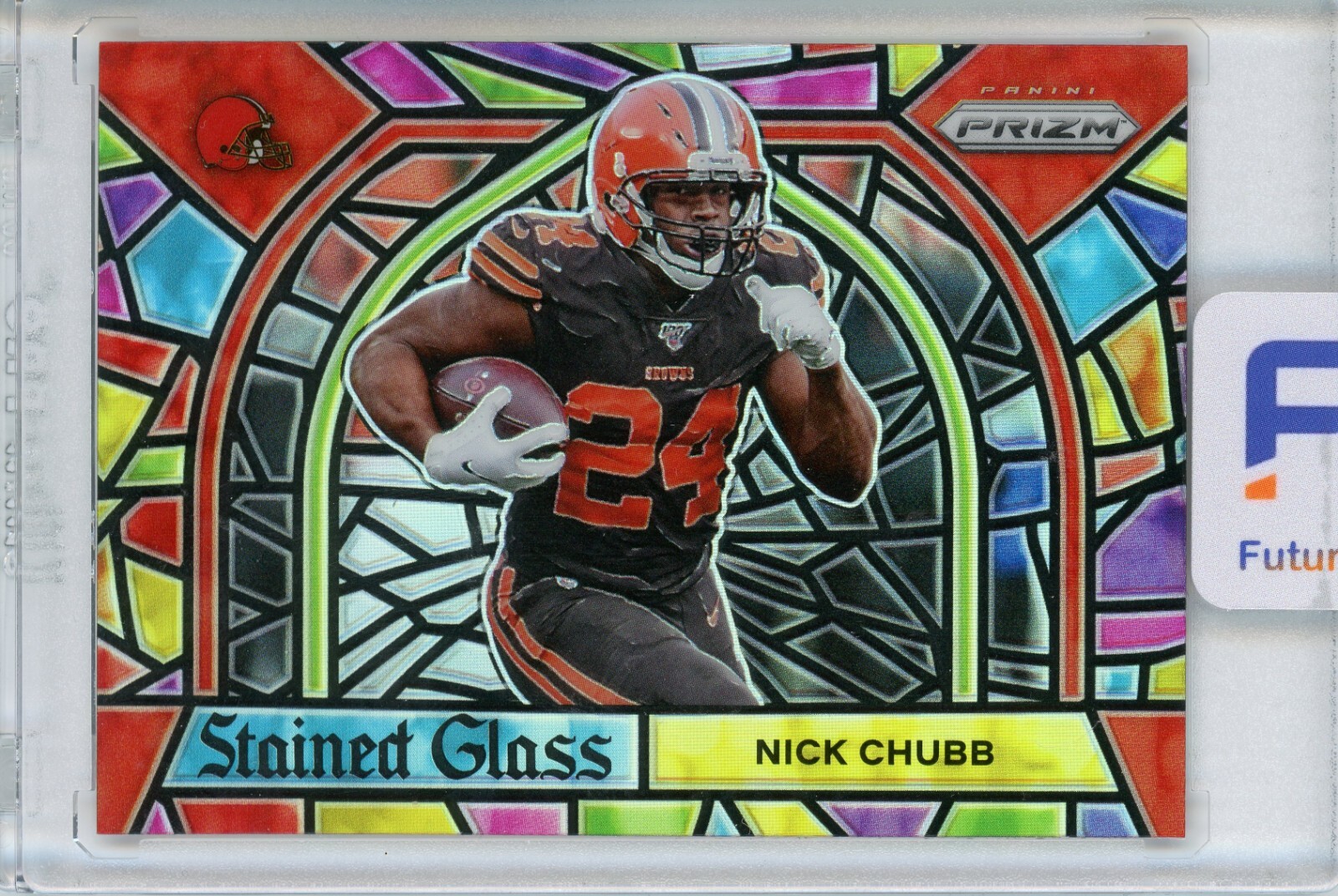 NICK CHUBB 2020 Prizm Stained Glass Case Hit SSP No. 7