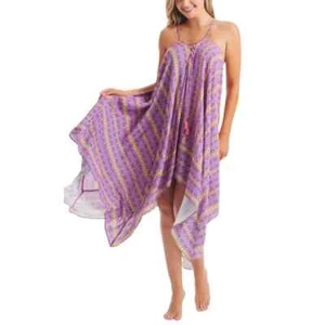 Jessica Simpson Shine helles Spitzenkleid Schwimmabdeckung Größe Medium Taschentuch - Bild 1 von 8