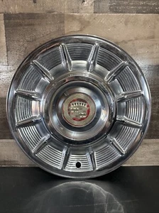 1957 Cadillac Eldorado Sombrero 57 HubCap 15" Caddy Wheel Cover 50s Ford Mercury - Foto 1 di 24