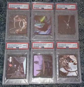 1997 STAR WARS TRILOGY SE 3-D 6 CARD LENTICULAR SET ~ ALL GRADED PSA 10 GEM MINT - Picture 1 of 12