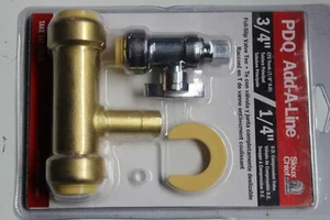 Sioux Chief 601Q30V Add-A-Line 3/4 Push Fit x 1/4 OD Compression No Lead Copper - Picture 1 of 3