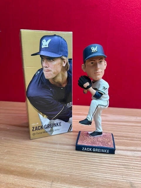 2011 Zack Greinke Milwaukee Brewers Bobblehead - Image 1 of 1