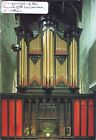 Postcard Pipe organ Musical instrument Organ pipe Building Font Fixture AA06160