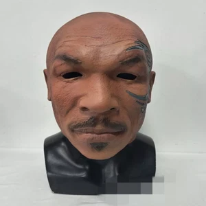 Masquerade Halloween Latex Fancy Mike Tyson Mask Carnival Party Cosplay Costumes - Picture 1 of 7
