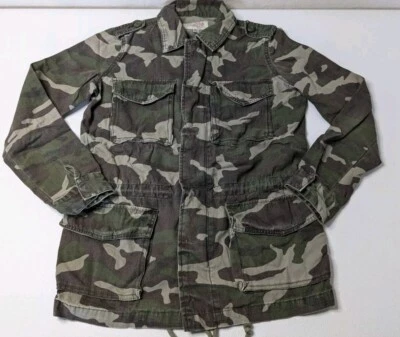 Chaqueta Militar Ecote Para Mujer XS Camuflaje Ejército Cremallera Completa Manga Larga Foto 1 de 4