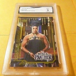RAMONDA 2018 UD BLACK PANTHER WAKANDA FOREVER # WF8 GRADED 9 L@@@K