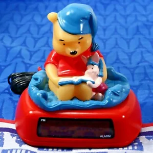 FANTASMA Winnie the Pooh DISNEY Alarm Clock, Automatic NIGHT LIGHT, Near MINT! - Bild 1 von 6