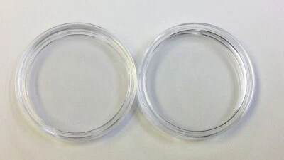 NUEVO Juego (2) 40 mm Air Tite Casino Poker Chip Acrílico Soportes 2 Air Tites NUEVO * Foto 1 de 2