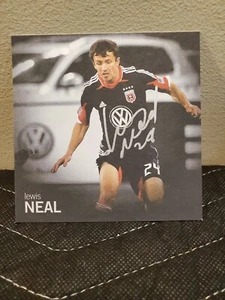 2012 lewis neal signed autograph DC D.C. united team issued card very rare (CO13 - Picture 1 of 2