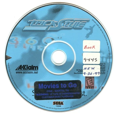 TrickStyle Sega Dreamcast Game Disc Only - Image 1 of 2