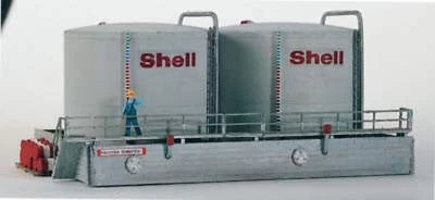 Piko 61104 HO Gauge Short Oil Storage Tanks Kit - Image 1 of 2