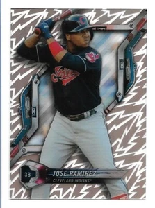 Jose Ramirez 2018 Topps High Tek Pattern 2 Lightning #HT-JR - Picture 1 of 2