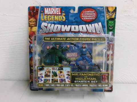 TOY BIZ - 2006 - MARVEL LEGENDS SHOWDOWN - MR. FANTASTIC - MOLEMAN - NEW! #P Cover