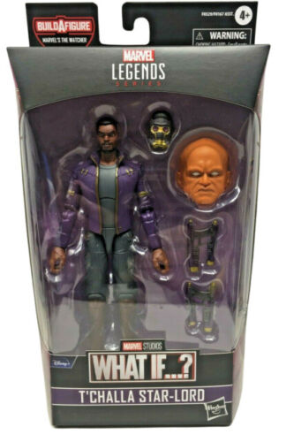 Boneco T'Challa Star Lord WHAT IF? Marvel Legends Series