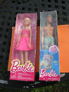 Brand New - Barbie Glitz Girl Doll T7580 DGX82 & Water Play DWJ99 DGT83