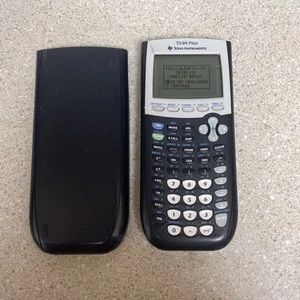 TI-84 Plus Graphing Calculator with Cover - Texas Instruments TESTED - Picture 1 of 10
