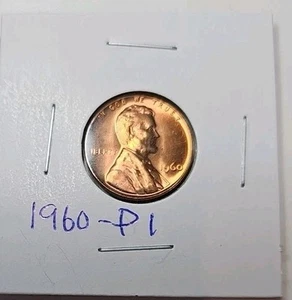 1960-P Lincoln Cent BU. Item #60P1 - Picture 1 of 2