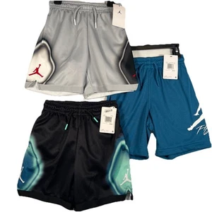 Jordan Boys Shorts Small Lot Of 3 Basketball New msrp $125 - Picture 1 of 7