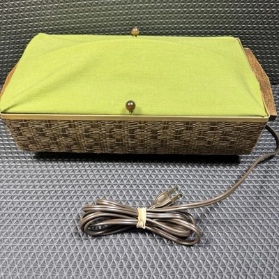 De Colección UDICO Eléctrico Automático Bollo Calentador Cesta MCM Aguacate Verde Retro ¡FUNCIONA! Foto 1 de 4