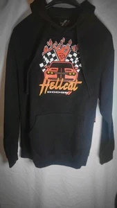 Dodge Hellcat Men's Pullover Sweatshirt Hoodie XL Black - Picture 1 of 12