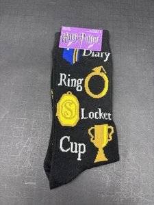 Harry Potter Horkrux schwarze Socken Unisex Erwachsene Größe 6-12 - Bild 1 von 4
