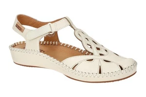 Pikolinos Zapatos VALLARTA Blanco Mujer Sandalia Sandalias 655-0703 nata NUEVO - Imagen 1 de 8