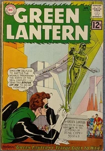 GREEN LANTERN #12 Gil Kane Art DC Comics 1962 - Picture 1 of 5