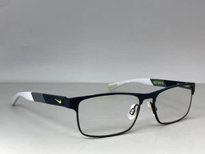 Nike Brille Brillengestell 5574 015 Schwarz Grau Rechteckig NUR RAHMEN 50-14 130 - Bild 1 von 17