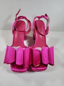 Dream Pairs Mujeres 8.5 Moda Moños Correa para el Tobillo Puntera Cuadrada Alto Tacón Grueso - Imagen 1 de 22