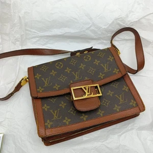 Louis Vuitton |  Vintage 'Dauphine' Monogram in Braun | goldene Beschläge  - Bild 1 von 24