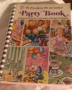 Beta Sigma Phi International Party Book Ideas Entertain Menus For Every Party  - Bild 1 von 6